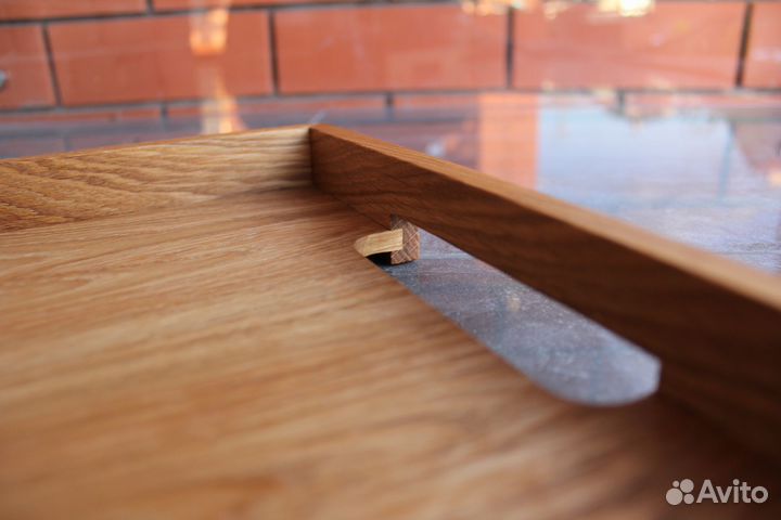 Поднос из дуба 