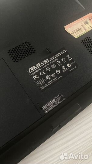 Ноутбук asus K50IN