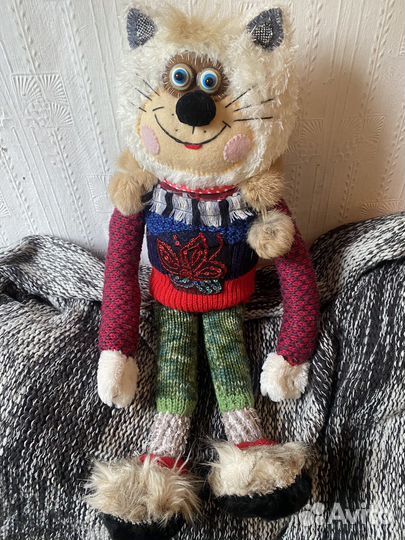 Интерьерная игрушка вязаная