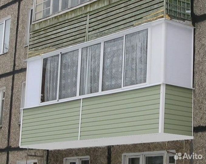 Балкон пвх под ключ