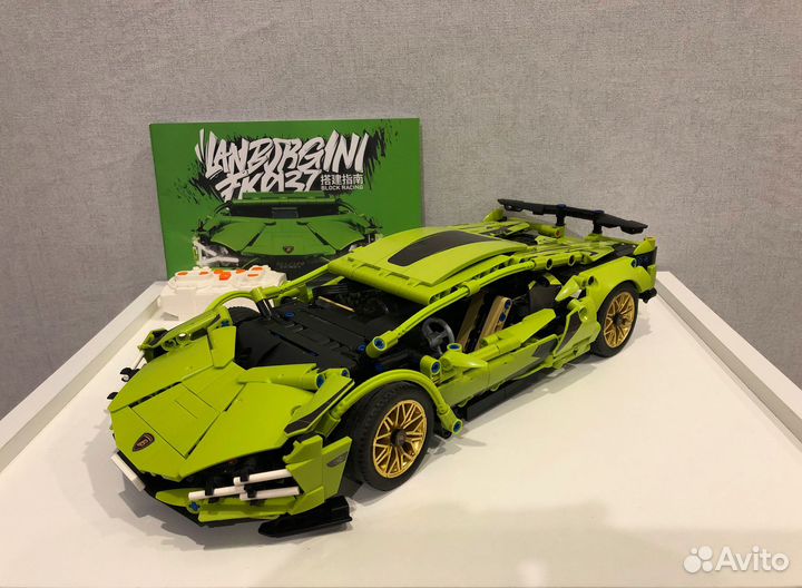 Lego Lamborghini с мотором