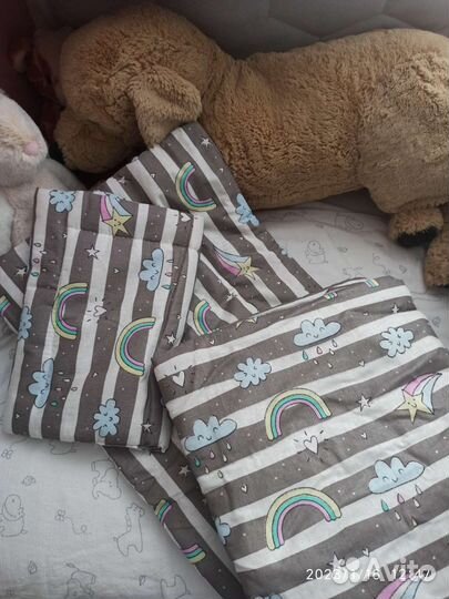 Комплект в коляску новый