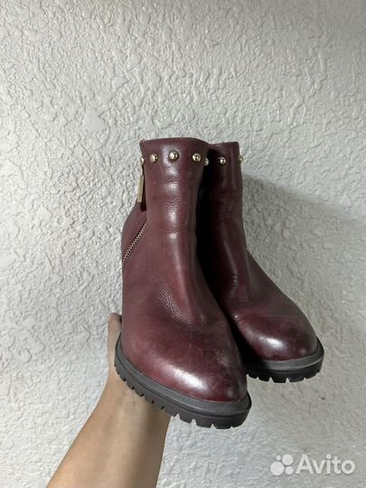 Ботильоны натуральная кожа 37