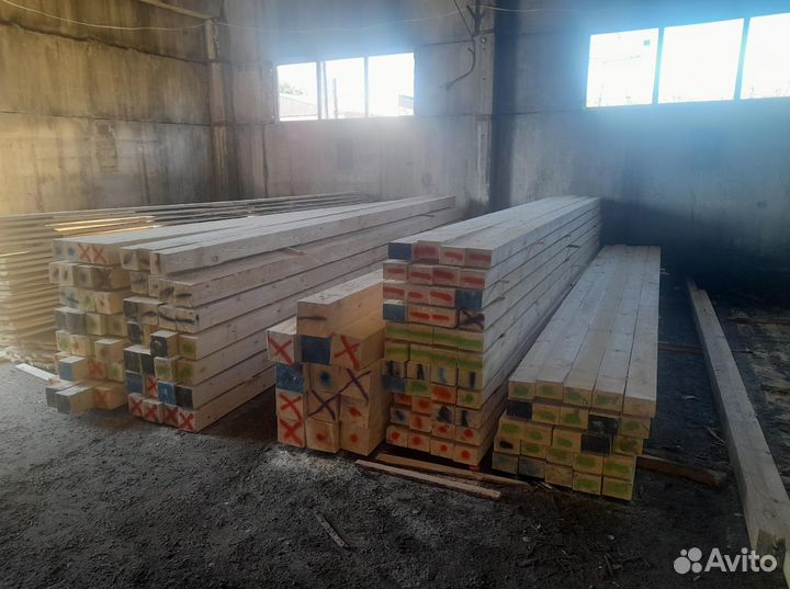 Доска обрезная 200х50x3м 1 сорт