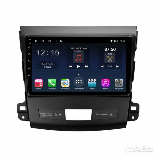 Магнитола Mitsubishi 2/ Citroen c-crosser/ Peugeot