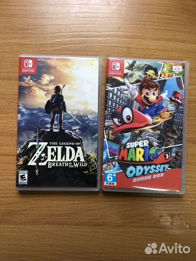 Игры на картриджах для Nintendo swich