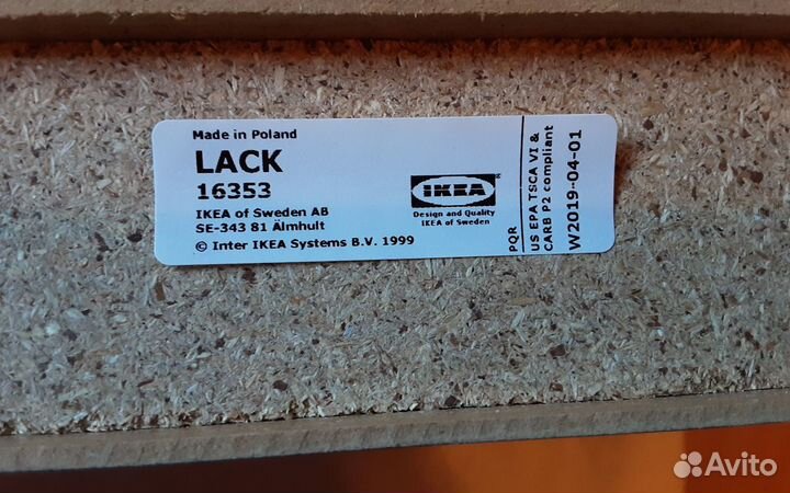 Стильные чёрные полки IKEA Lack, скрытое крепление