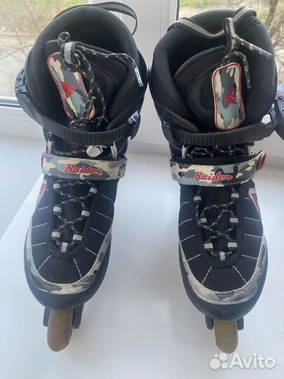 Ролики раздвижные Raider K2, 38-40