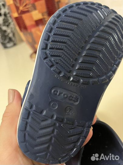 Сабо Crocs для мальчика 23