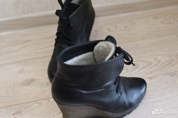 Зимние полусапоги