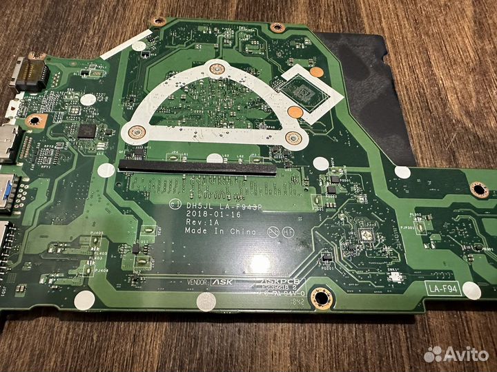 Материнская плата acer 315-33 la-f943p rev 1a