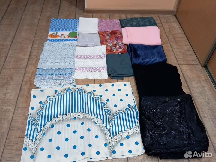 Отрезы ткани Италия и СССР