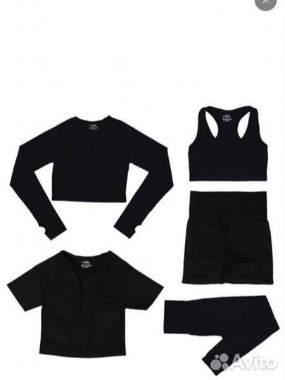 Спортивная форма/костюм для фитнеса, бега, йоги