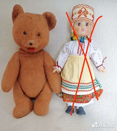 Кукла и мишка СССР