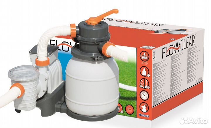 Песочный фильтр-насос 5678 л/час, Bestway