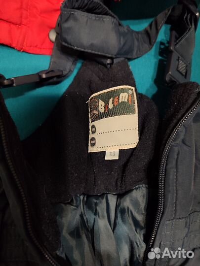 Зимний комбинезон для мальчика 110