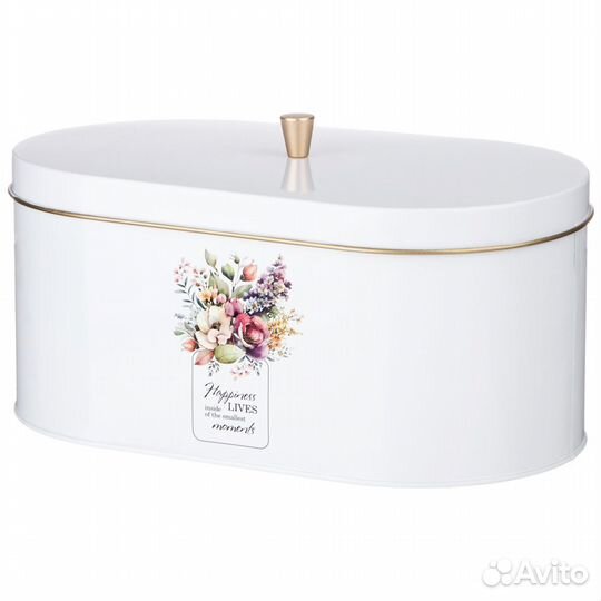 Набор 2В1 хлебница И банки для сыпучих 3 шт