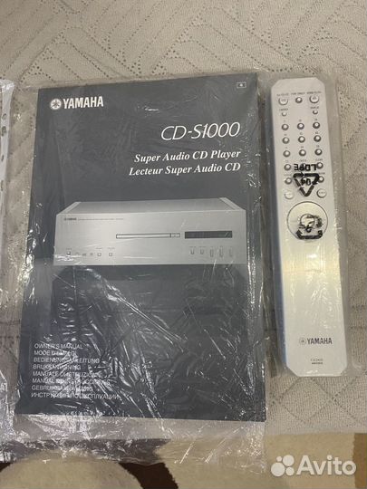 Сд проигрыватель yamaha cd-s 1000