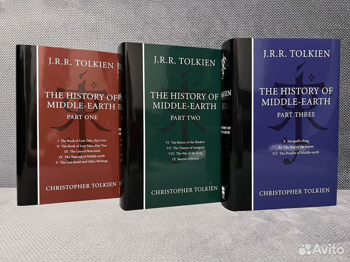 Tolkien The History of Middle-earth Толкин