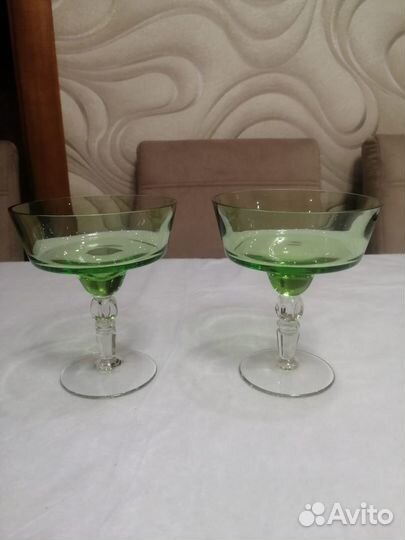 Креманки цветное стекло СССР