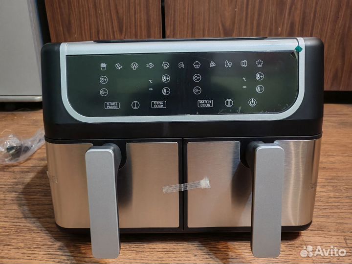 Аэрогриль двойной 12л двухсекционный