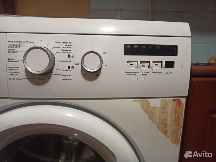 Стиральная машина Vestel не исправна