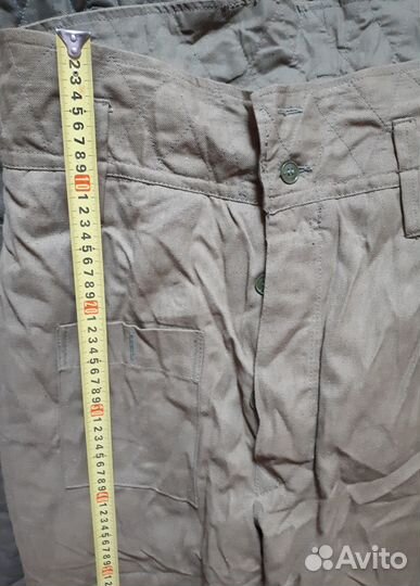 Ватные штаны СССР ватные шаровары зимние брюки