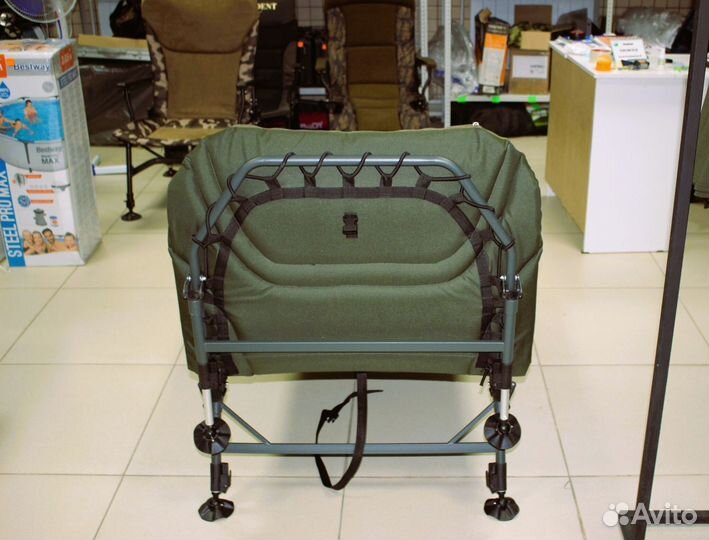 Раскладушка карповая для рыбалки