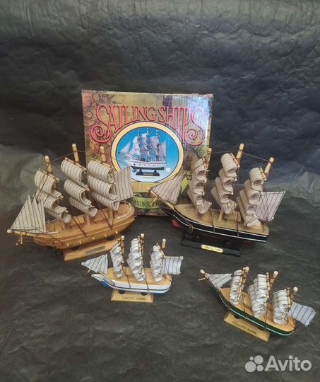 Макет парусника новые