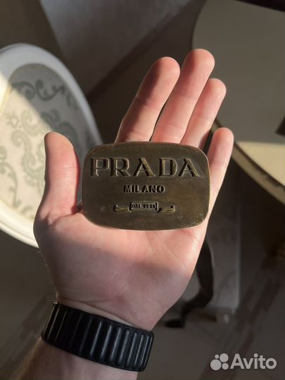 Мужская пряжка для ремня prada