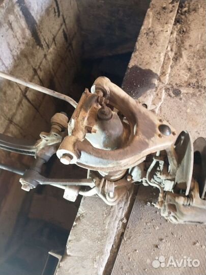 Передняя подвеска на Волгу