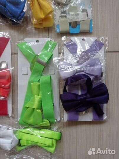 Набор подтяжки с бабочкой