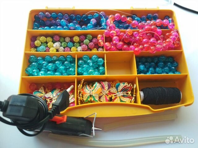 Бляшки,шнур радуга для браслетов,бусины лёд