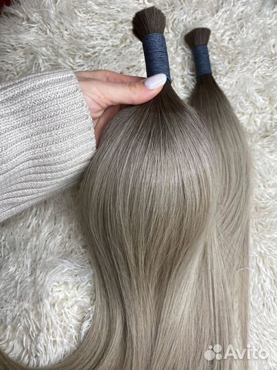 Натуральные волосы, 40см, надёжно