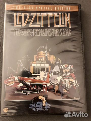 Led Zep The Song Remains the Same 2x DVD оригинал
