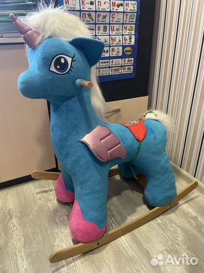Детская качалка лошадь