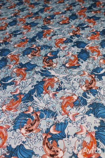 Ткань Армани с принтом