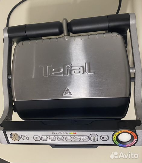Электрогриль tefal optigrill + gc712d34