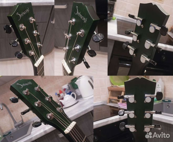 Акустическая Гитара Дредноут (Новая) + Чехол BM