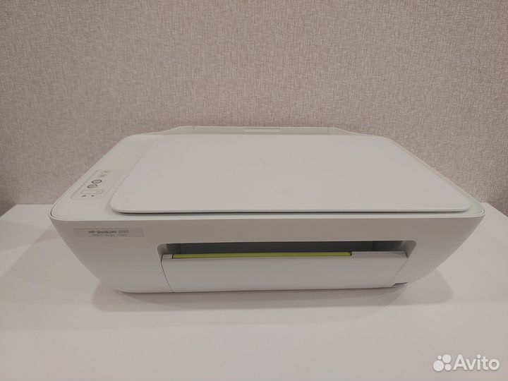 Принтер струйный hp deskjet 2130 с катрижджами