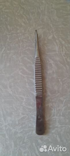 Пинцет.шприц медицинский СССР