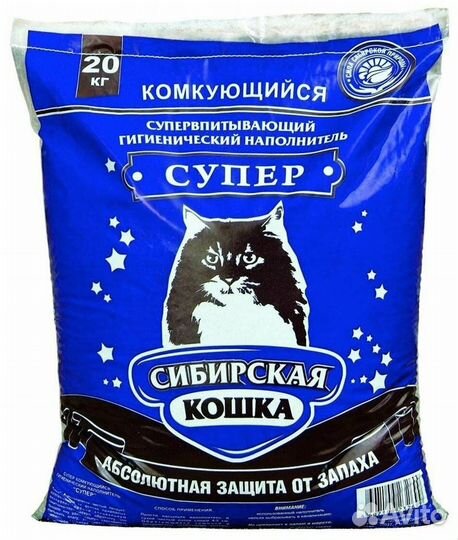 Кошачий наполнитель Сибирская кошка