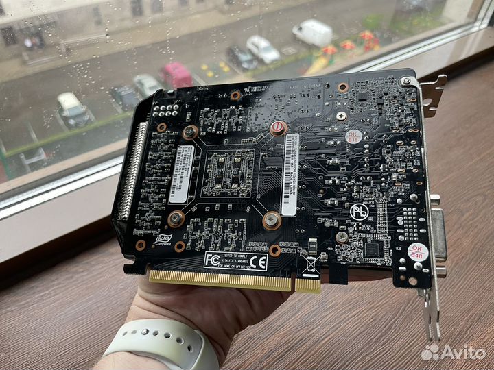 Palit GTX 1660 6gb на пломбе