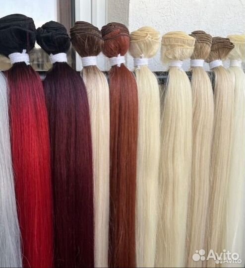 Биопротеиновые волосы для наращивания