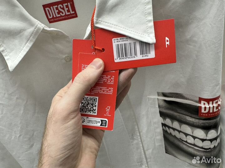Рубашка мужская diesel оригинал L