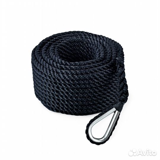 Трос (конец) якорный Skipper трёхпрядный, 10мм