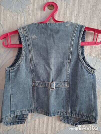 Жилет джинсовый для девочки