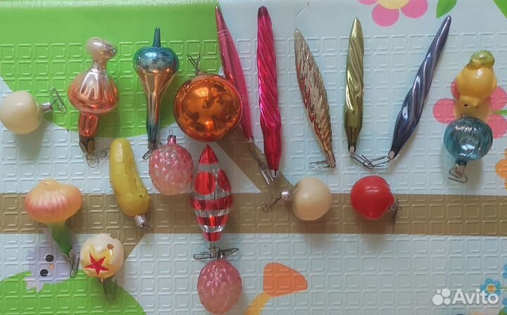 Елочные игрушки СССР