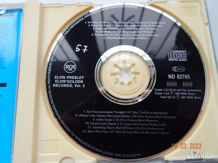 Elvis presley CD