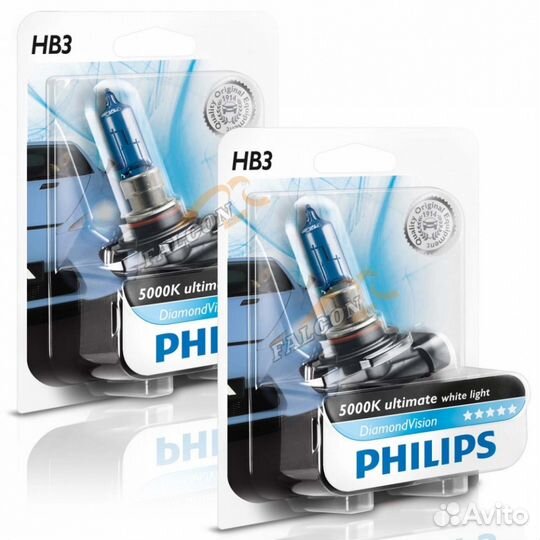 Лампы Philips DiamondVision HB3 12V-65W 5000K